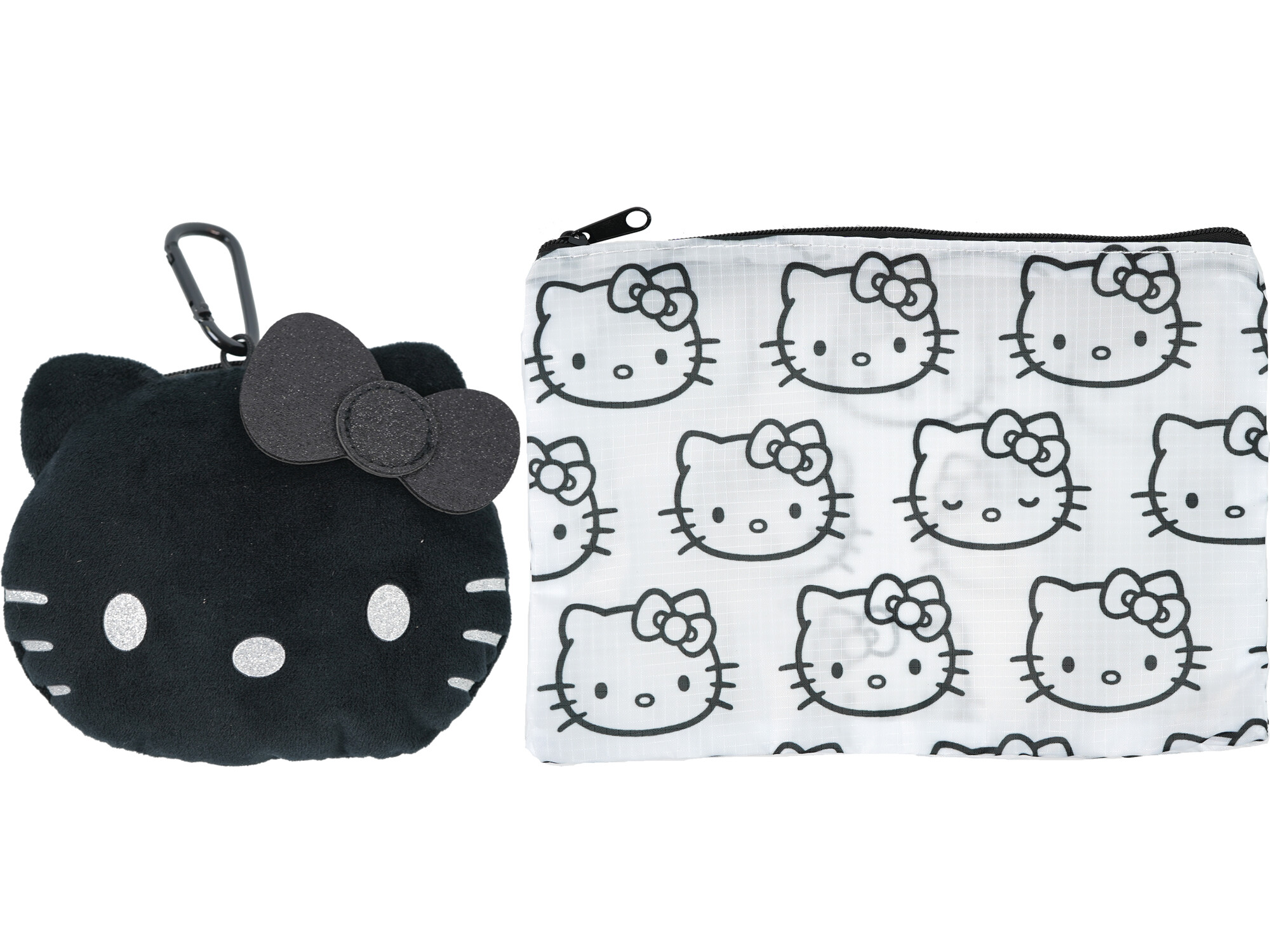 otona MUSE (オトナ ミューズ) 2026年 1月号 《付録》 HELLO KITTY [ハローキティ] ふわふわフェイス＆リップストップポーチの2個セット