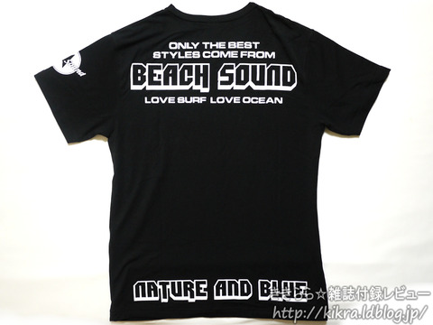 ビーチサウンドtシャツ Beach Sound Perfect Book 11 Hinode Mook 71 ブランドコラボ付録の詳細画像 ビーチサウンドtシャツ Beach Sound Perfect Book 11 Hinode Mook 71 ブランドコラボ付録の詳細画像