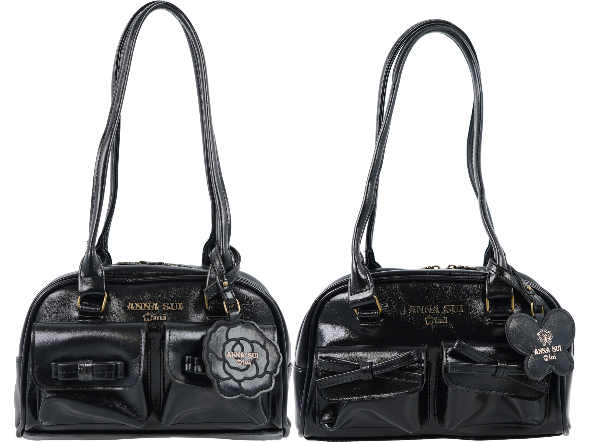 ANNA SUI mini ロングハンドルボストンバッグBOOK 全2種