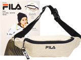 FILA 2018 AUTUMN / WINTER BEIGE 《付録》 ロゴキーホルダー付き ウエストポーチ