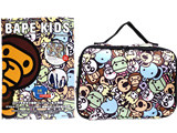 BAPE KIDS(R) by *a bathing ape(R) 2017 AUTUMN/WINTER COLLECTION 《付録》 MILO ALL FRIENDS柄 マルチ ビッグポーチ