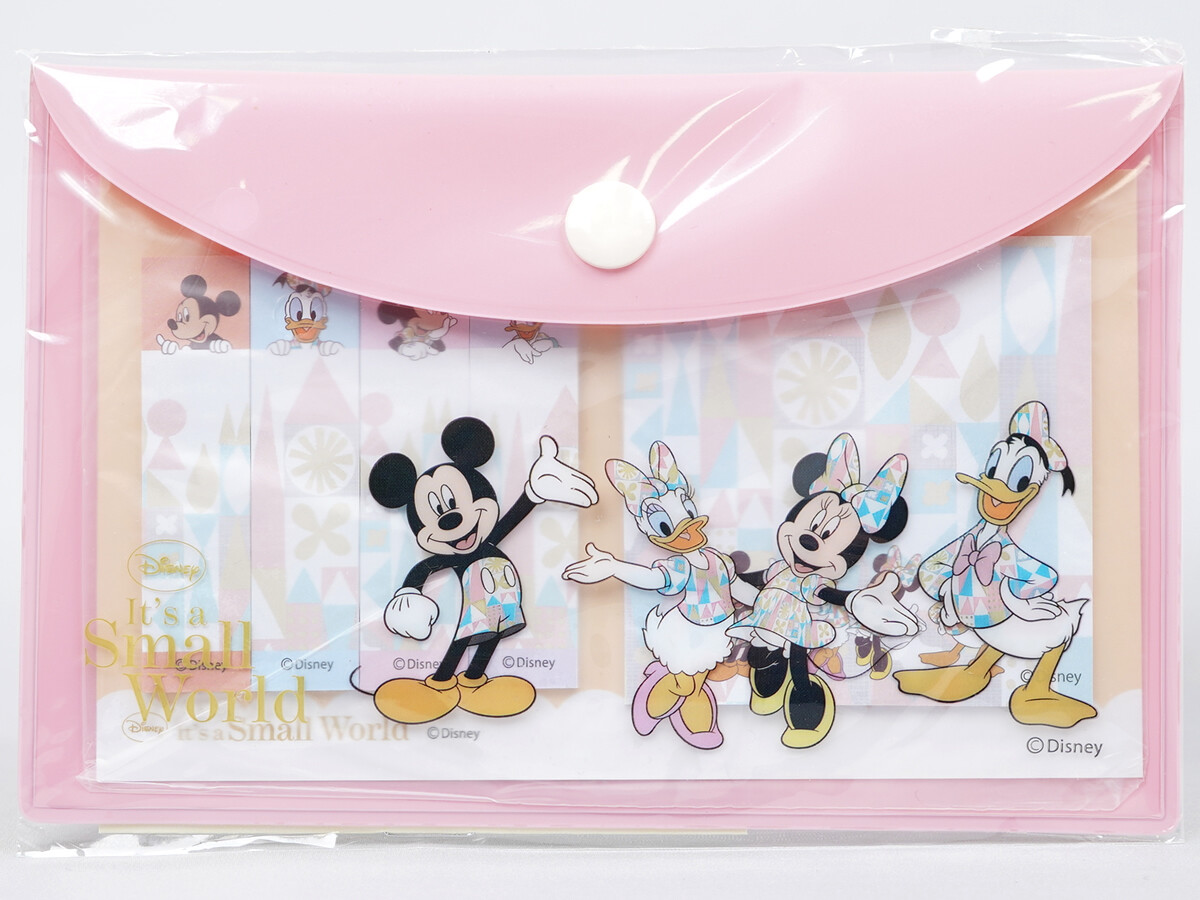 Disney It's a Small World オールスター ふせんBOOK