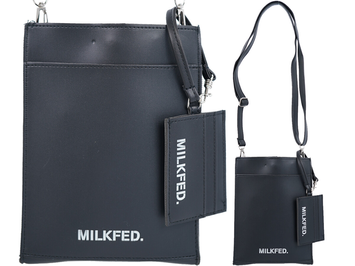 MILKFED. SHOULDER BAG & CARD HOLDER BOOK special package ver. 《付録》 ショルダーバッグ＆カードホルダー