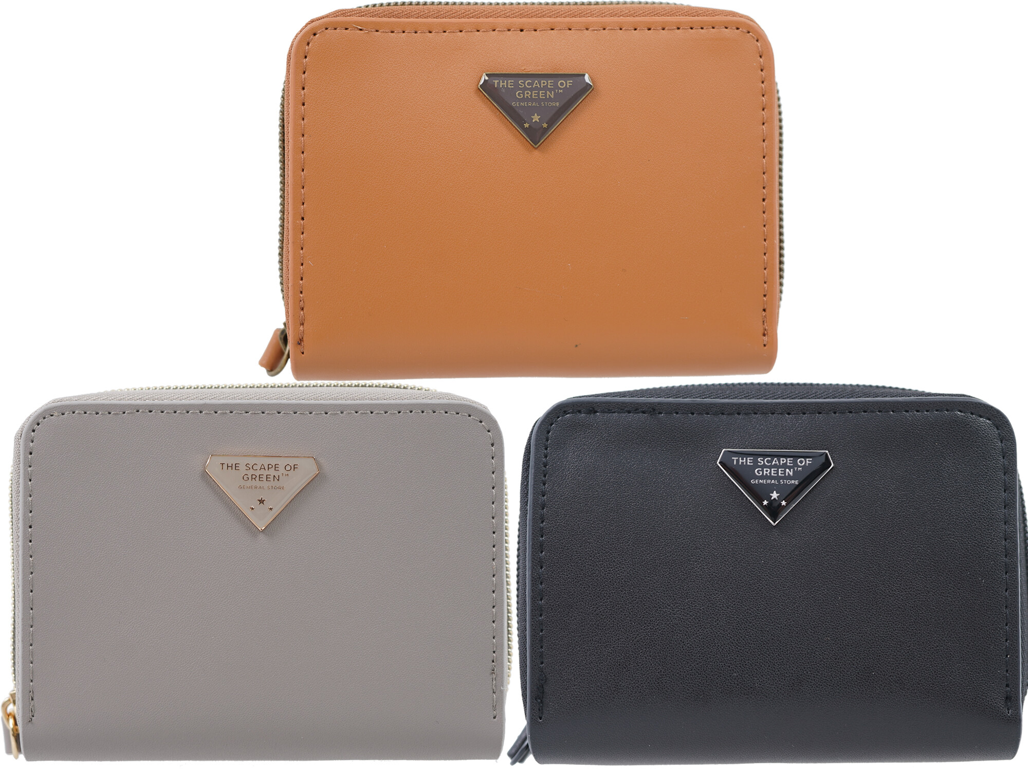 レトロ雑記帳 THE SCAPE OF GREEN やみつきサイフ 本革 全3種 : ききらら☆雑誌付録