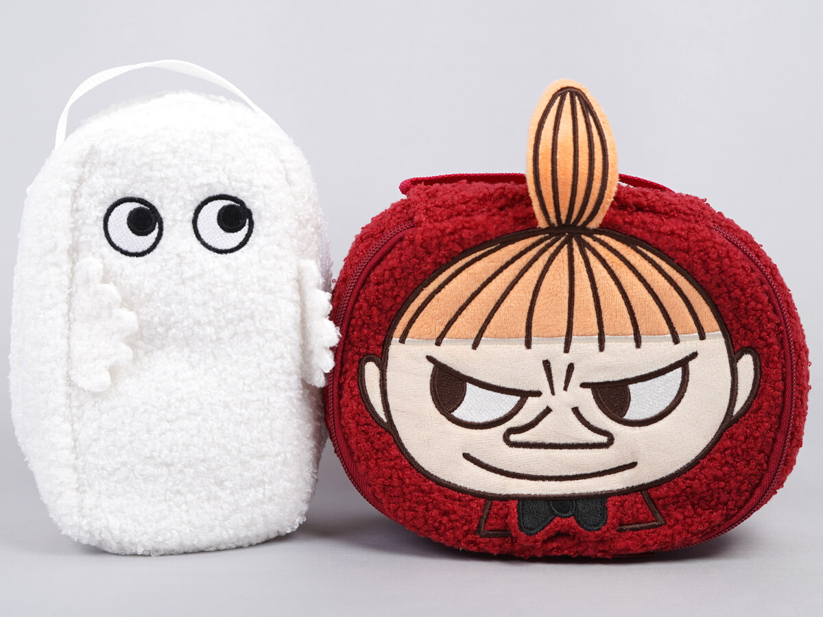 MOOMIN マルチに使える! もこもこポーチ BOOK(リトルミイver./ニョロニョロver.)