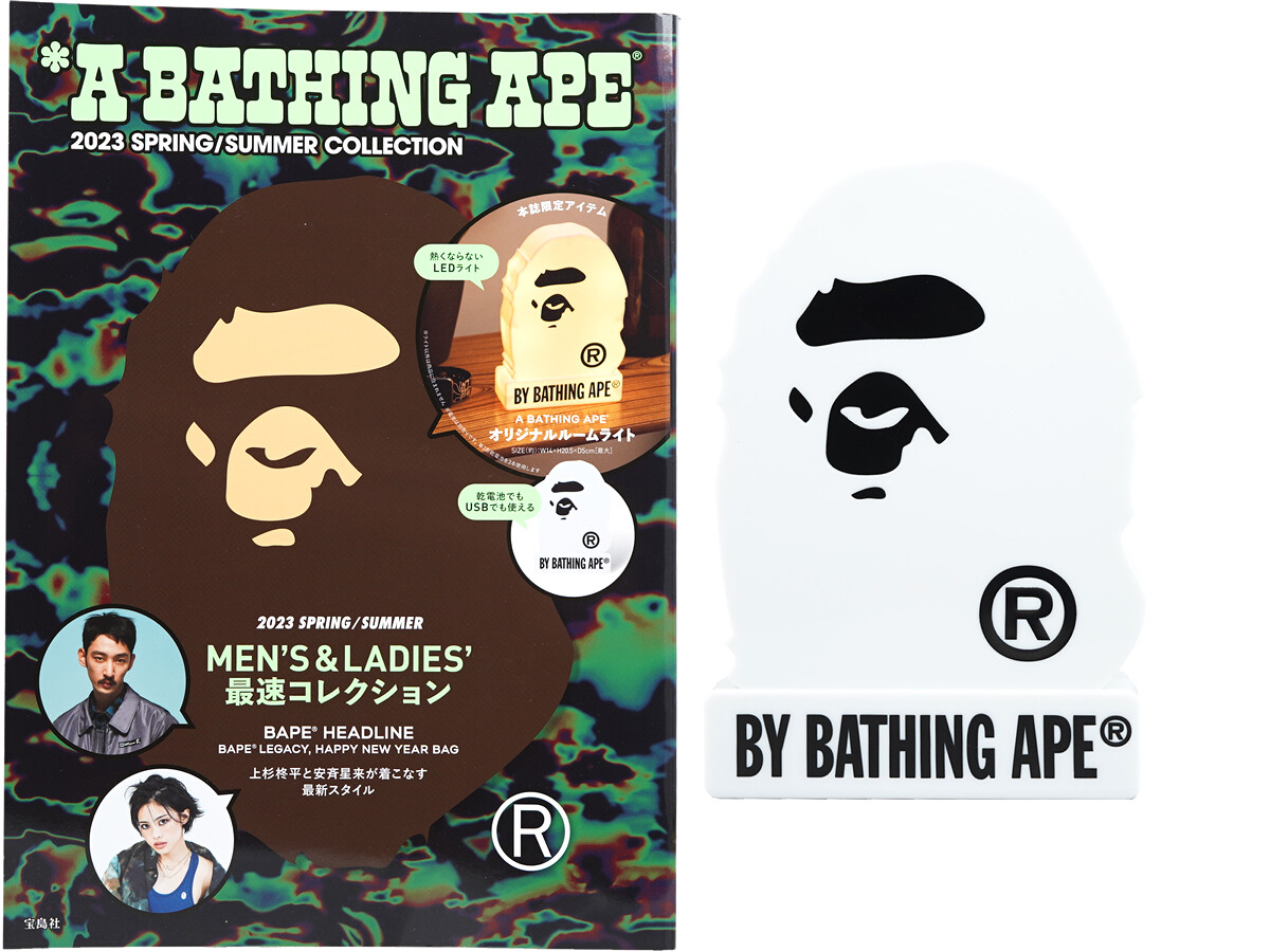 A BATHING APE® 2023 SPRING/SUMMER COLLECTION 《付録》 オリジナル ルームライト