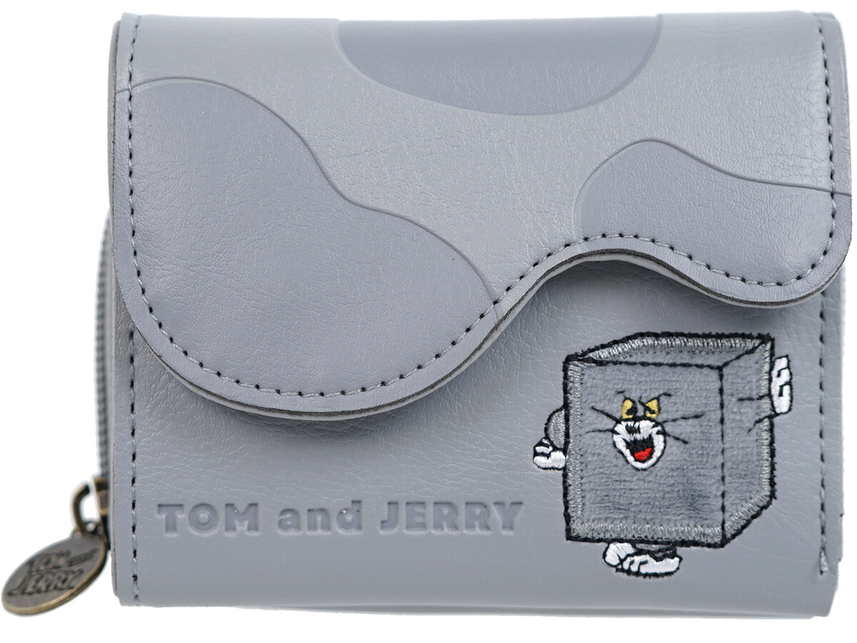TOM and JERRY FUNNY ART ミニウォレットBOOK トムver. 