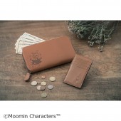 新刊情報 Moomin たっぷり入る本革長財布 Book 極薄ミニ財布つき ブランドコラボ付録の詳細画像