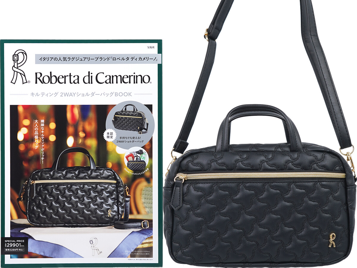 Roberta di Camerino キルティング 2WAYショルダーバッグBOOK