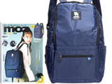 moz BIG BACKPACK BOOK NAVY ver.