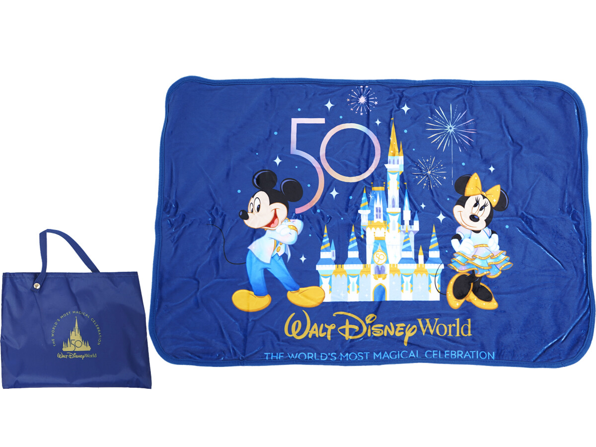 Walt Disney World BLANKET WITH POUCH BOOK 《付録》 ブランケット＆ポーチ