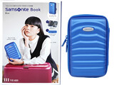 Samsonite Book Blue 《付録》 スーツケース型マルチポーチ