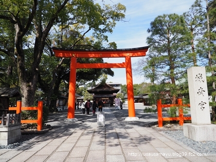 城南宮の鳥居