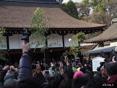 下鴨神社蹴鞠