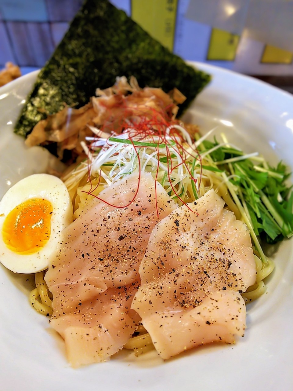 麺屋 いろどり 鶏煮干つけ麺 松山市 新 愛媛さすらい日記 麺屋 いろどり 鶏煮干つけ麺 松山市 新 愛媛さすらい日記