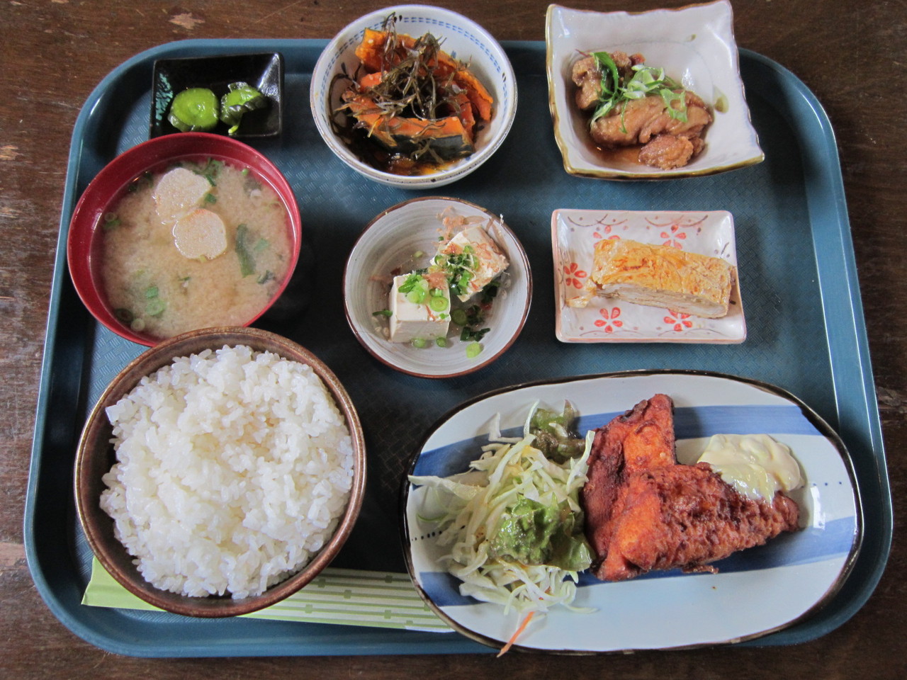 喫茶 もりの精 和定食 東温市 新 愛媛さすらい日記