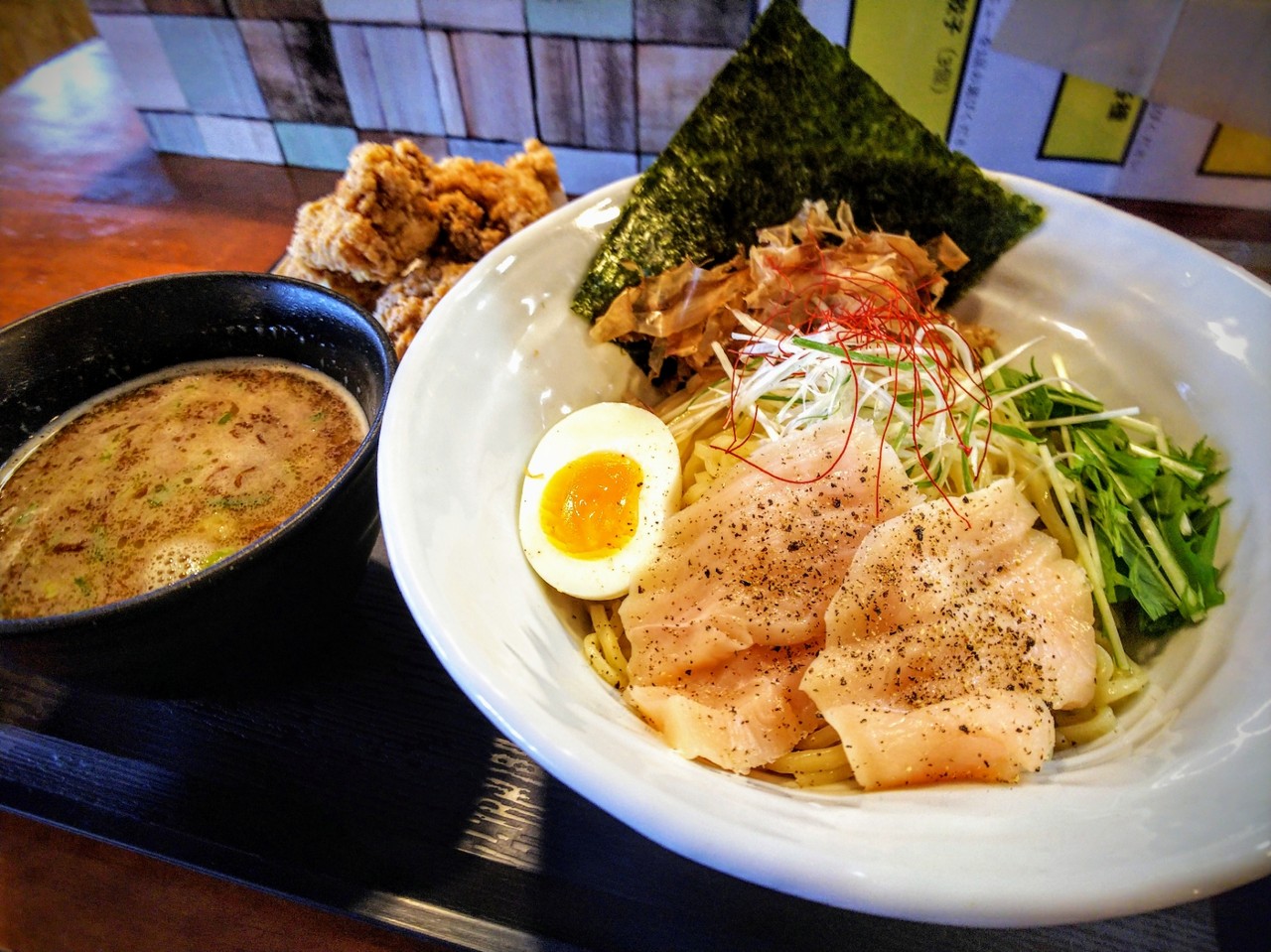 麺屋 いろどり 鶏煮干つけ麺 松山市 新 愛媛さすらい日記 麺屋 いろどり 鶏煮干つけ麺 松山市 新 愛媛さすらい日記