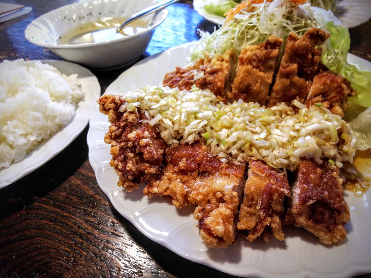 鳥心 とりしん 酢だれ定食 高知県高知市 新 愛媛さすらい日記