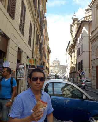 ヴァチカンとサンタンジェロ @イタリア・ローマ