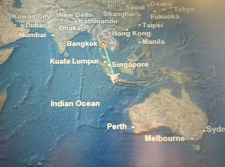 ジャカルタ赴任後11度目の帰国 --タイ航空「TG434」・日本航空「JL034」便