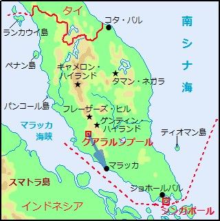 クアラルンプールからマラッカ(Melaka)へ