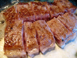 松山全日空ホテル・日本料理「雲海」で鉄板焼を食す!