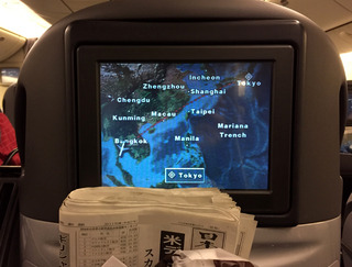 ジャカルタ赴任後11度目の帰国 --タイ航空「TG434」・日本航空「JL034」便