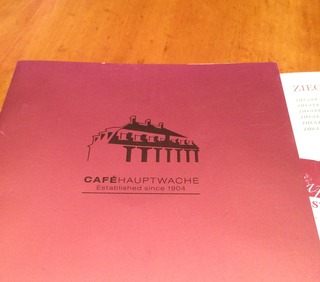 ��Cafe Hauptwache�פΥ���������󥹥ϥ��� ���ե�󥯥ե��