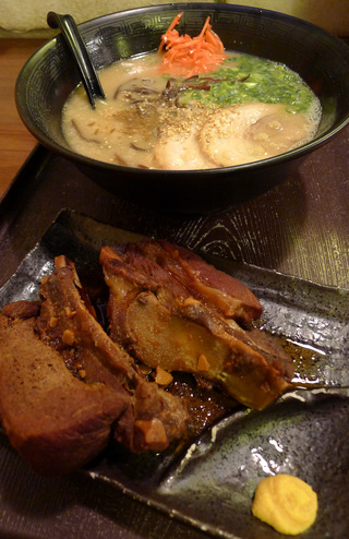 博多でトンコツラーメンを食す!@福岡市 博多駅 とんこつラーメンめん吉「めんきち」