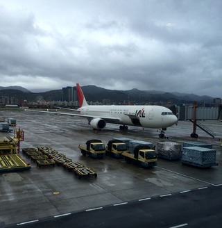 27回目の台湾--日本航空「JL096」便