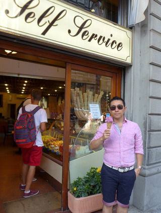 フィレンツェのジェラート @イタリア・フィレンツェ