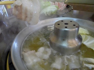 鹿児島産黒豚しゃぶしゃぶ「すまいる ひなた屋」 @鹿児島