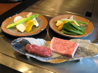 松山全日空ホテル・日本料理「雲海」で鉄板焼を食す!