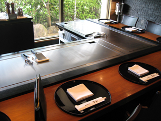 松山全日空ホテル・日本料理「雲海」で鉄板焼を食す!