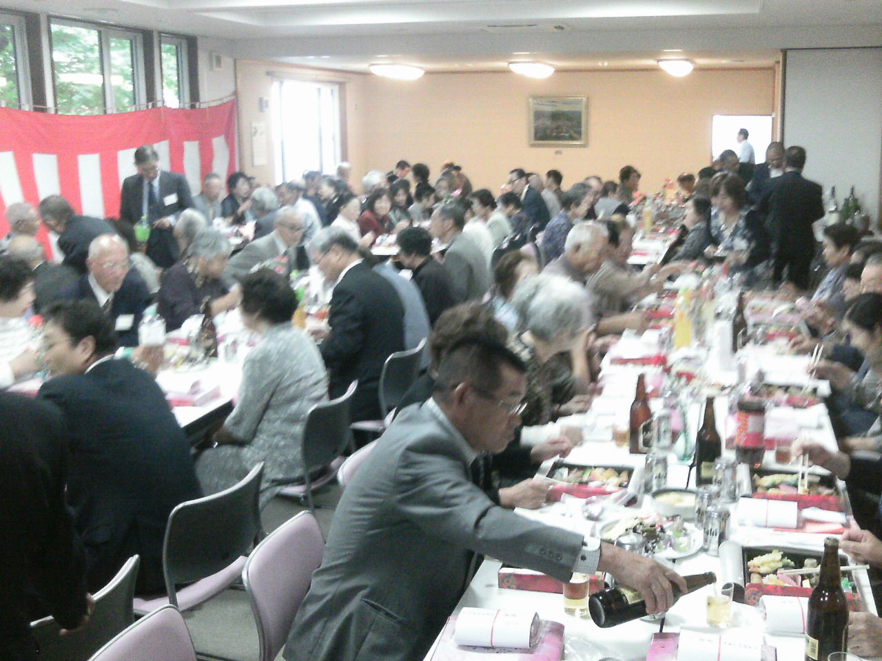 敬老祝賀会開かれる : 函館市桔梗町会