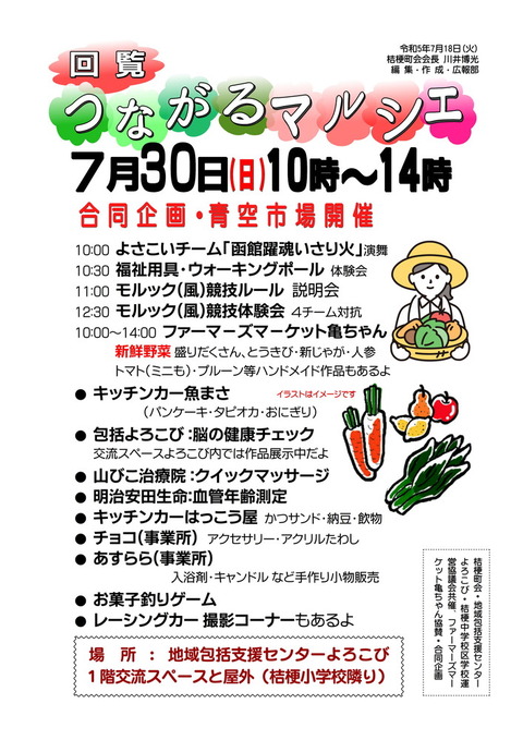 回覧つながるマルシェ