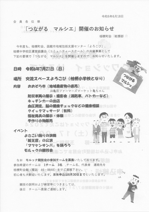 つながるマルシェ