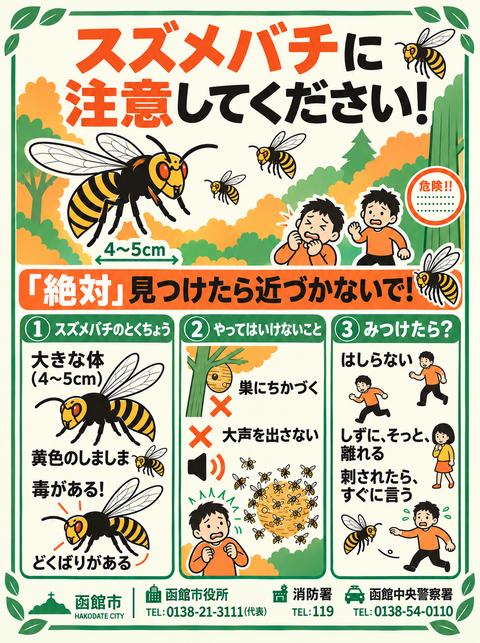 スズメバチ