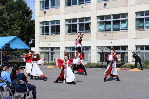 つながるマルシェ演舞
