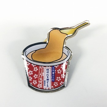 プレミアム桔梗信玄餅アイスピンバッチ