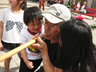 アルプホルン体験