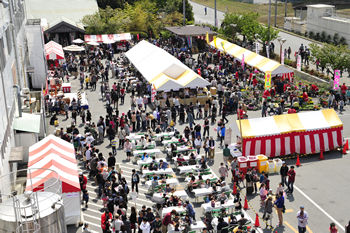 桔梗屋工場祭り