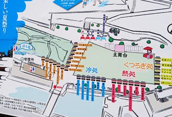 小江戸夏祭りMAP
