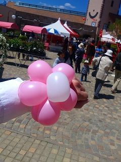 お花のブレスレット