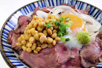 ローストビーフ丼