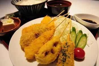 串揚げ定食