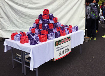 賞品桔梗信玄餅