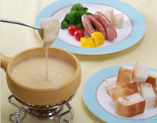 チーズフォンデュ
