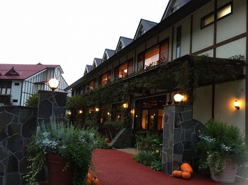 夕方のハイジズフラワーガーデン