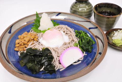 おろし納豆そば